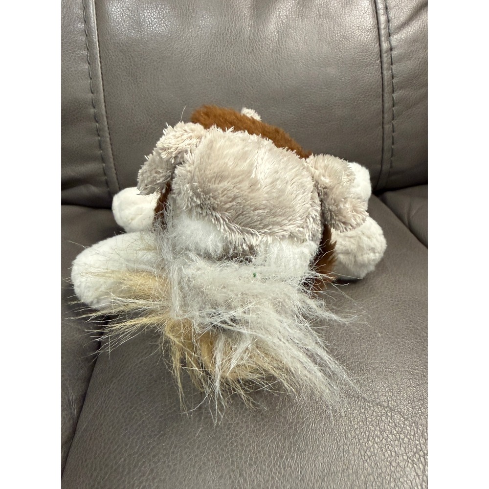 Ganz Webkinz Schnauzer Dog Plush Stuffed Animal Gray White HM136 Retired 9 inch